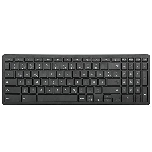 Targus AKB872 - Keyboard - works with chromebook - antimicrobial - wireless - Bluetooth 5.2 - QWERTZ - German - key switch: Scissor-Key - black