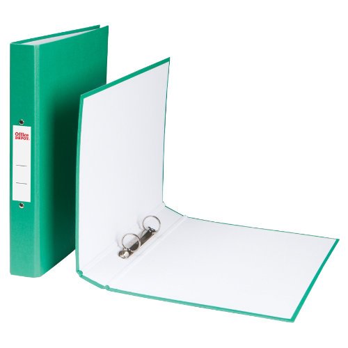 Best Value 2 Ring A4 Paper-On-Board Ring Binder - Priced EACH - Green