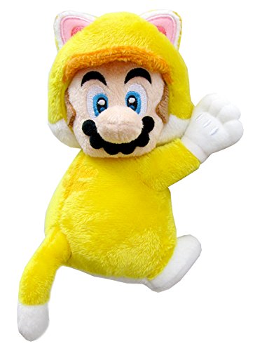 Nintendo Super Mario - Cat Mario with magnetic hands Plush 19cm