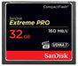 SanDisk Extreme Pro - Flash memory card - 32 GB - 1000x/1067x - CompactFlash