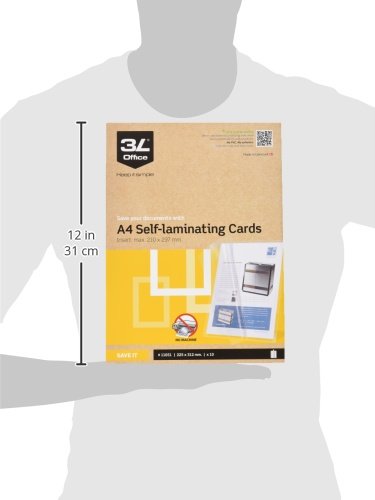 Best Value 3L A4 Self Laminating Cards (Pack of 10)