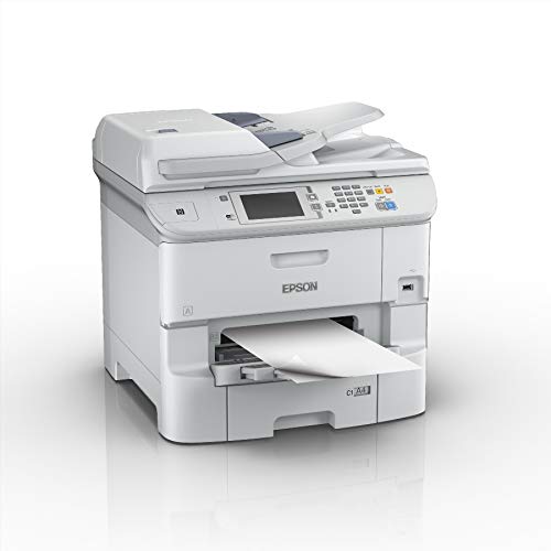 Epson WorkForce Pro WF-6590DWF - Multifunction printer - colour - ink-jet - A4 (210 x 297 mm) (original) - A4/Legal (media) - up to 22 ppm (copying) - up to 24 ppm (printing) - 580 sheets - 33.6 Kbps - USB 2.0, Gigabit LAN, Wi-Fi(n), USB host, NFC