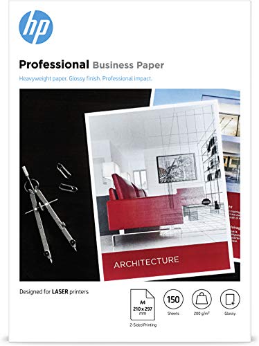 HP Professional Glossy Paper - Glossy - A4 (210 x 297 mm) - 200 g/m - 150 sheet(s) photo paper - for Laser MFP 13X, LaserJet Enterprise MFP M480, Neverstop 1001, Neverstop Laser MFP 12XX