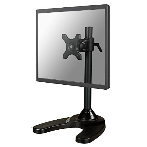 NewStar Tilt/Turn/Rotate Desk Stand for 10-30" Monitor Screen, Height Adjustable - Black - Stand for LCD display - black - screen size: 10"-30" - desktop
