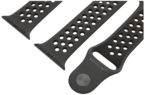 Apple Nike - Band for smart watch - S/M & M/L size - black, anthracite - demo - for Watch (38 mm, 40 mm, 41 mm)