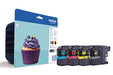 Brother LC123 - 4-pack - black, yellow, cyan, magenta - original - blister - ink cartridge - for Brother DCP-J100, J105, J132, J152, J552, J752, MFC-J245, J470, J650, J6520, J6720, J6920