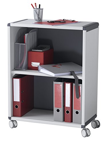 Best Value PaPERFLOW Filing Trolley Grey/Anthracite 2 Compartments DM2K2,11