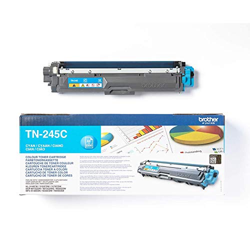 Brother TN245C - High Yield - cyan - original - toner cartridge - for Brother DCP-9015, DCP-9020, HL-3140, HL-3150, HL-3170, MFC-9140, MFC-9330, MFC-9340