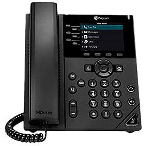 Best Value Polycom VVX 350 (Hands Free Functionality, System Phone, IP Phone:IP enabled, Video Phone)