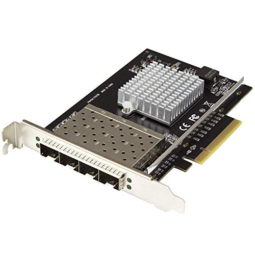 StarTech.com SFP+ Server Network Card - 4 Port Nic Card - Intel XL710 ...