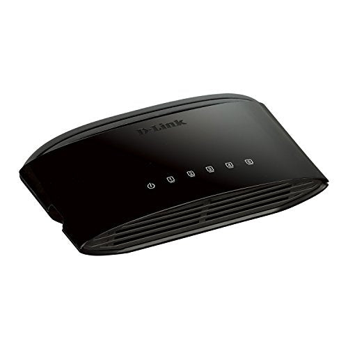 D-Link DES 1005D - Switch - unmanaged - 5 x 10/100 - desktop