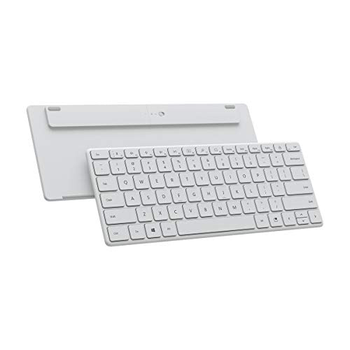 Microsoft Designer Compact - Keyboard - wireless - Bluetooth 5.0 - UK/Irish - Glacier