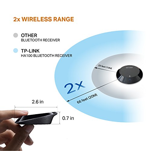 TP-Link HA100 - Bluetooth wireless audio receiver for mobile phone, tablet