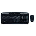 Logitech Wireless Combo MK330 - Keyboard and mouse set - wireless - 2.4 GHz - Italian - black