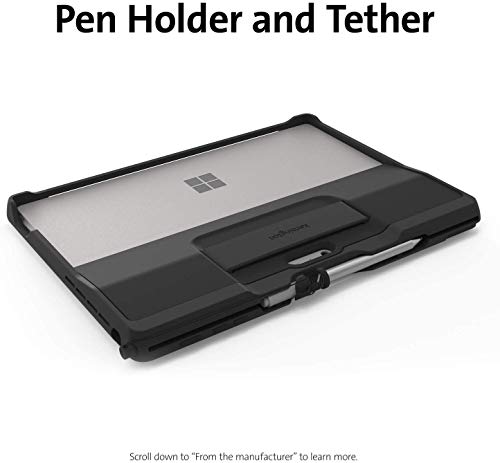 Kensington BlackBelt Rugged Case for Surface Go - Protective case for tablet - rugged - silicone, polycarbonate, thermoplastic polyurethane (TPU) - black - for Microsoft Surface Go, Go 2