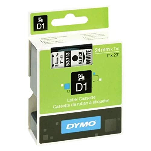 DYMO D1 Tape 24mm Black on white