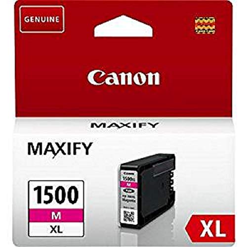 Canon PGI-1500XL M - 12 ml - High Yield - magenta - original - blister with security - ink tank - for MAXIFY MB2050, MB2150, MB2155, MB2350, MB2750, MB2755