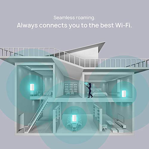 HUAWEI WiFi Q2 Pro (Pack of 3, Hybrid), Whole Home Mesh Wi-Fi System, Gigabit PLC + Wi-Fi Hybrid, Plug and Play, Seamless Roaming, Wi-Fi Everywhere