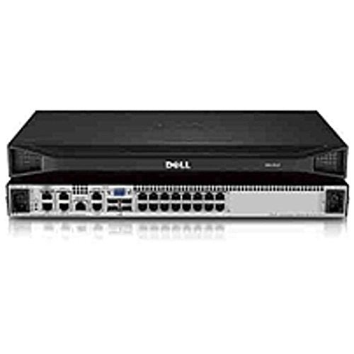 Dell DMPU2016G01 16port remote KVM switch with two remote users one local user dual power supply  TAA Compliant.