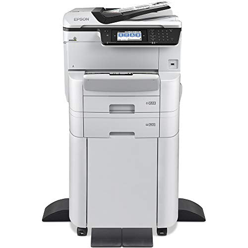 Epson WorkForce Pro WF-C8690DTWFC - Multifunction printer - colour - ink-jet - A3 (media) - up to 22 ppm (copying) - up to 24 ppm (printing) - 835 sheets - 33.6 Kbps - Gigabit LAN, USB host, NFC, USB 3.0, USB 2.0 host, Wi-Fi(ac)