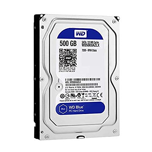 WD 500Gb Blue 32mb 3.5 Inch Sata Drive