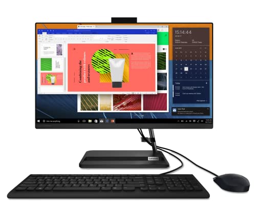 Lenovo IdeaCentre AIO 3 24ADA6 F0FX - All-in-one - with stand - Ryzen 3 3250U / 2.6 GHz - RAM 4 GB - SSD 256 GB - NVMe - Radeon Graphics - GigE - WLAN: 802.11a/b/g/n/ac, Bluetooth 5.0 - Win 11 Home - monitor: LED 23.8" 1920 x 1080 (Full HD) - keyboard: UK - black - TopSeller