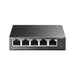 TP-Link TL-SF1005LP - V1 - switch - unmanaged - 5 x 10/100 (4 PoE) - desktop, wall-mountable - PoE (41 W)