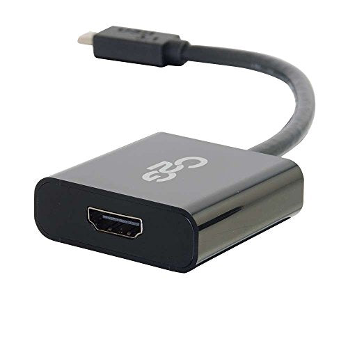 C2G USB 3.1 USB C to HDMI Audio/Video Adapter - USB Type C to HDMI Black - External video adapter - USB 3.1 - HDMI - black