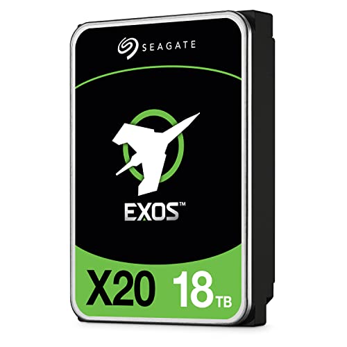 Seagate Exos X20 ST18000NM000D - Hard drive - 18 TB - internal - SAS 12Gb/s - 7200 rpm - buffer: 256 MB