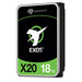 Seagate Exos X20 ST18000NM000D - Hard drive - 18 TB - internal - SAS 12Gb/s - 7200 rpm - buffer: 256 MB