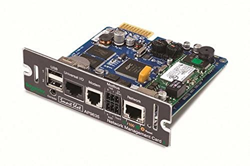 APC Network Management Card 2 with Environmental Monitoring, Out of Band Management and Modbus - Remote management adapter - SmartSlot - 10/100 Ethernet - for P/N: GVX500K1250GS, GVX500K1500GS, GVX750K1250GS, GVX750K1500GS, GVX750K1500HS