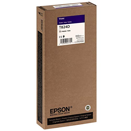 Epson T824D - 350 ml - violet - original - ink cartridge - for SureColor SC-P7000, SC-P7000V, SC-P9000, SC-P9000V
