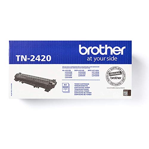 Replacement for TN 2410 TN2420 Toner Cartridge Black Compatible with  Brother DCP-L2530DW Toner for Brother DCP-L2530DW Brother HL-l2350dw  MFC-L2710DW Printer, 2-Pack: : Computers & Accessories