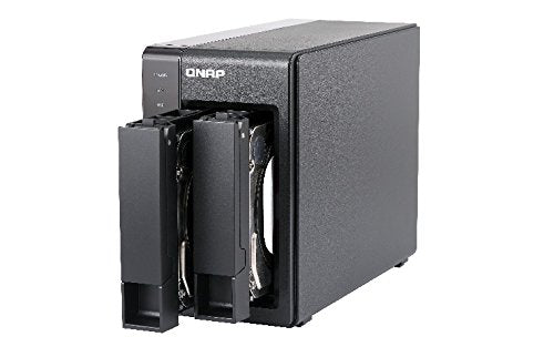 QNAP TS-251+ - NAS server - 2 bays - SATA 6Gb/s - RAID 0, 1, JBOD - RAM 2 GB - Gigabit Ethernet - iSCSI support