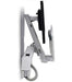 Ergotron StyleView Sit-Stand Combo Arm - Mounting kit (mouse holder, wall track mount, wrist rest, barcode scanner holder, VESA adapter, wall mount bracket, 4-hole pattern expansion adapters, keyboard tray) - for LCD display / PC equipment - aluminium, high-grade plastic - white - screen size: up to 24" - wall-mountable