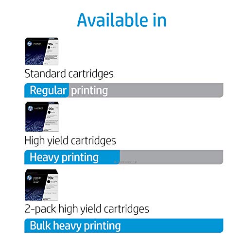 HP 90A - CE390A - 1 x Black - Toner cartridge - For LaserJet Enterprise 600 M601, 600 M602, 600 M603, M4555