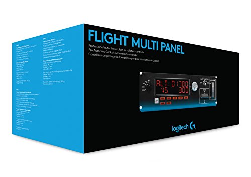 Logitech Multi Panel - Flight simulator instrument panel - wired - for PC