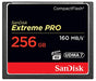 SanDisk Extreme Pro - Flash memory card - 256 GB - 933x/1067x - CompactFlash