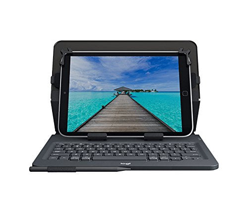 Logitech Universal - Keyboard and folio case - wireless - Bluetooth 3.0 - QWERTY - UK