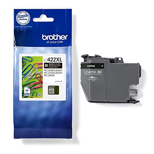 Brother LC422XL - High Yield - black - original - ink cartridge - for Brother MFC-J5340DW, MFC-J5345DW, MFC-J5740DW, MFC-J6540DW, MFC-J6940DW