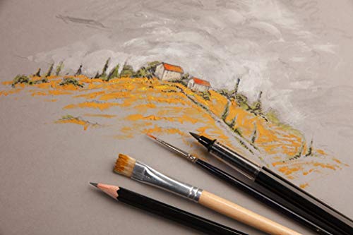 PaintOn Pad A4 30sh 250gsm Grey (Pack 4) 975809C