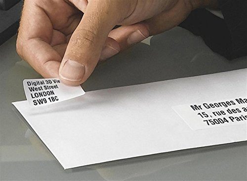 Best Value Avery Self Adhesive Mini Organising Return Address Labels, Inkjet Printers, (38.1 x 21.2 mm Labels, 65 Labels Per A4 Sheet, 25 Sheets), 1625 labels, QuickDRY (J8651)