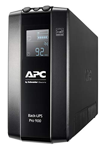 APC Back-UPS Pro BR900MI - UPS - AC 230 V - 540 Watt - 900 VA - USB - output connectors: 6 - black