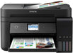 Epson EcoTank ET-4750 Unlimited - Multifunction printer - colour - ink-jet - A4/Legal (media) - up to 15 ppm (printing) - 250 sheets - 33.6 Kbps - USB, LAN, Wi-Fi