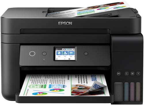 Epson EcoTank ET-4750 Unlimited - Multifunction printer - colour - ink-jet - A4/Legal (media) - up to 15 ppm (printing) - 250 sheets - 33.6 Kbps - USB, LAN, Wi-Fi