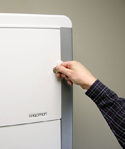 Ergotron StyleView VL Enclosure - PC enclosure system - 22" - white, aluminium