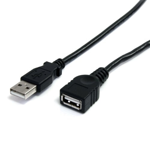StarTech 10 ft Black USB 2.0 Extension Cable