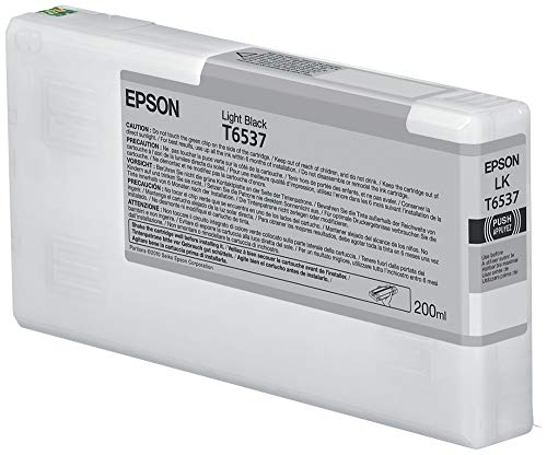 Best Value Epson T653700 T6537 Light Black 200ML 4900 ink cartridge