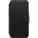OtterBox - Flip cover for mobile phone - with MagSafe - synthetic leather, magnet - shadow black - for Apple iPhone 13 Pro Max