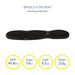 Best Value Kensington Ergonomic Comfort Foam Keyboard Wrist Rest with Wrist Support Pad - 458 x 36 x 85 mm - Black (62383